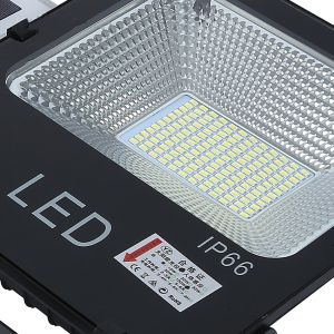 150 Watt IP66 Solar Flood Lights Multi Function Remote Control