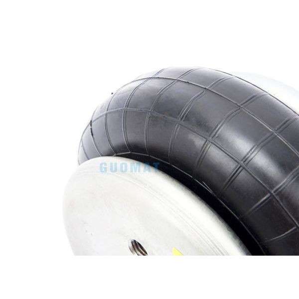 Rubber SS Industrial Air Spring vibration isolation equipment testing platform W01-358-7731 Slant Gas Hole