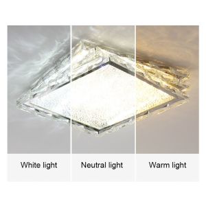 Luxury Simple Square Crystal Ceiling luxury light(WH-CA-110)