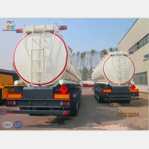 Buy Road Transport Carbon Steel 50000L Water Hauling Tanks Trailers at wholesale prices