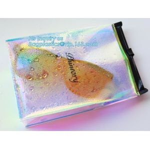 Recyclable customized cpe slider k packing bag for clothes, storage Bag Slider