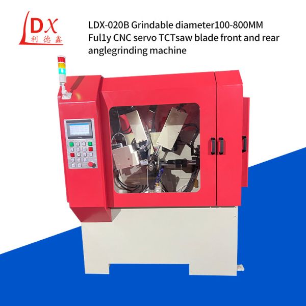 Buy LDX-020B Full Enclosed CNC TCT Saw Blade Front And Rear Angle Grinding Machine at wholesale prices