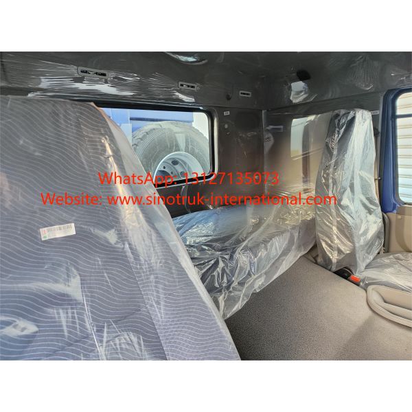 Full DriveLow Fuel Consumption 380HP Blue HOWO Tipper Truck RHD 6×6 10wheels