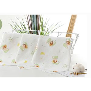 Double Gauze Blanket 60S 160X120 Two Layers Soft Cotton Gauze Fabric