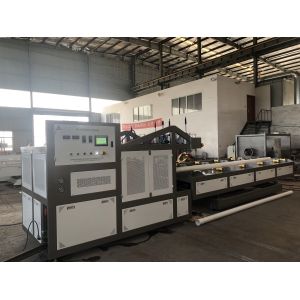 UPVC Pipe Rectangle Shape Belling Machine Double Heating Oven Plastic Pipe Belling Machine