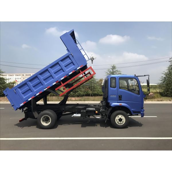 CIMC iron or steel Low Price light dump truck perfect for transporting lighter loads of loose material Used Tipper Dump Truck