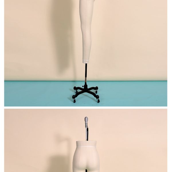 Model Pants Dress Display Commercial Female Standing Half Body Leg Mannequin