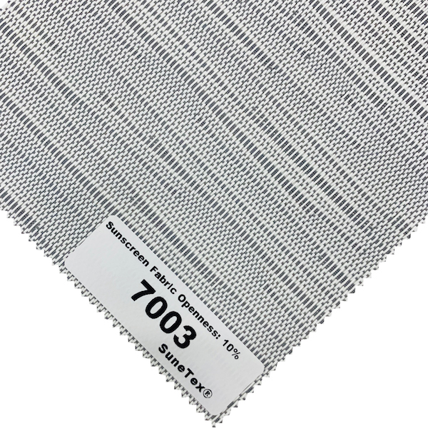 10% Openness Anti UV Waterproof Polyester PVC Sunscreen Roller Blind Fabric