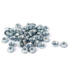 UNF 7/16'' 1/2'' 9/16'' Carbon steel Galvanized K Nut Customized Zinc Plating
