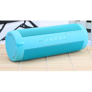 Black / Blue / Red Waterproof Bluetooth Speaker With 1800mah Inside Battery