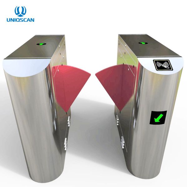 Buy Office Building Rotating Flap Turnstile Gate Bi Directional Pass at wholesale prices
