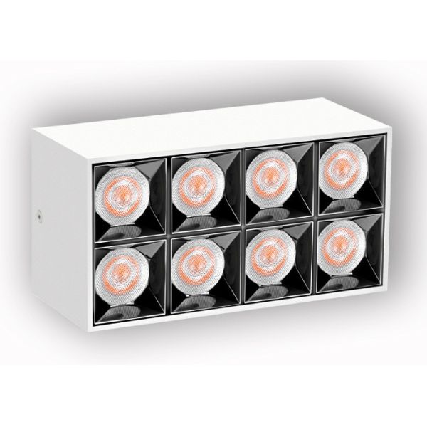 Buy Surface Mounted 15° 24° 24W IP20 LED Grille Downlight at wholesale prices