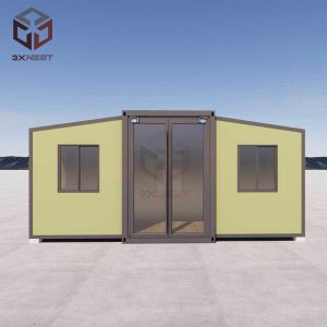 Polyurethane Foam Insulated Expandable Container House Granny Flats 30FT