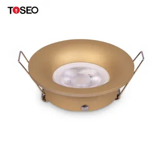 120° Beam Angle GU10 Downlight Fitting Aluminium Construction