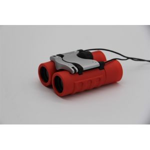 Portable Red Children's Toy Binoculars , 8x21 Outdoor Hunting Binoculars For