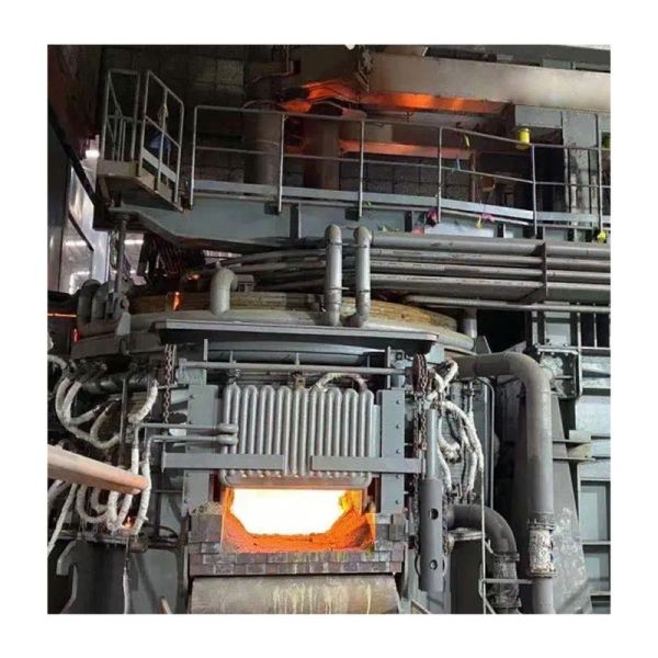 Buy Automatic Steel Electric Melting Furnace With Refractory Brick Lining at wholesale prices