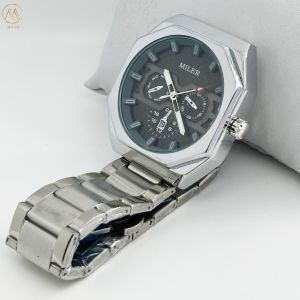 Miler Stainless Steel Band Waterproof Luxury Wrist Men Quartz Watch