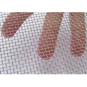 30Mesh * 30Mesh Woven Square Wire Meshs Hot Dipped Galvanized / Electric