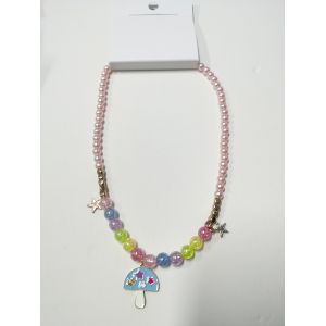 China Birthday Childrens Jewelry Bead Necklace Unisex Polished Finish on sale