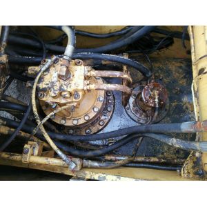 Used caterpillar e120b excavator