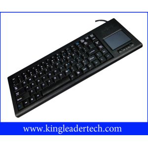 Rugged Plastic Industrial Keyboard With Function Keys And Integrated Touchpad