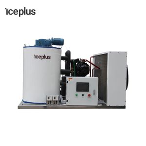 Heavy Duty Flake Ice Machine R22/R404a Refrigerant Ice Flake Maker Machine