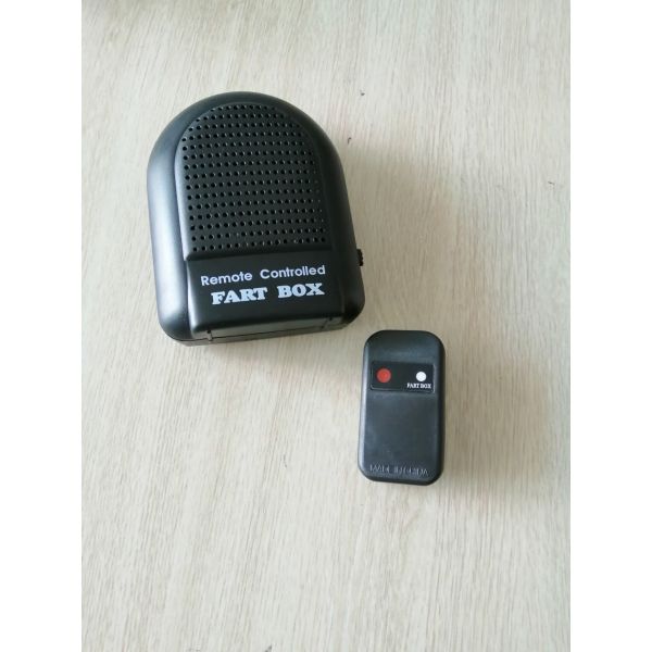 Abs Black Adult And Children Amusement Funny Fart Machine With Remote Controller