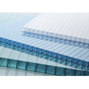 Heat Resistant Roofing Polycarbonate Sheet Double Wall For Greenhouse