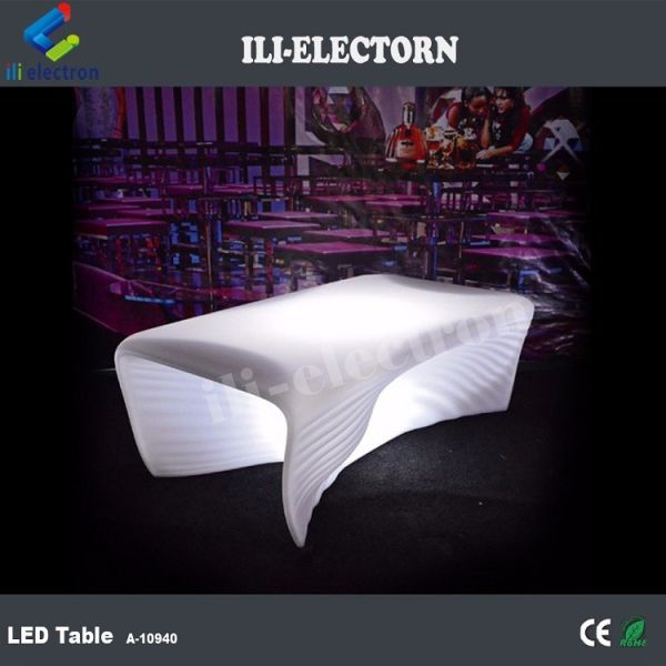 Illuminated Modern LED Glow Furniture , Interactive LED Lounge Table