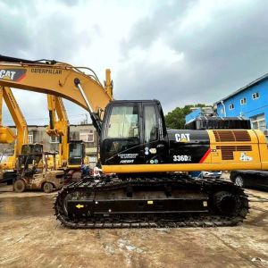 Used Cat 336 Crawler Excavator For Rocking Construction Project Cat 336D2 36 Ton