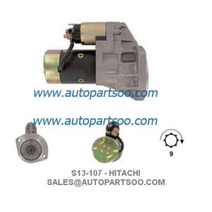 S114-750 S114-766 - HITACHI Starter Motor 12V 1.2KW 8T MOTORES DE ARRANQUE