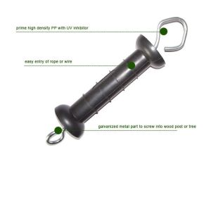 China Heavy Duty Insulated 110g Electric Fence Gate Handle on sale
