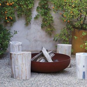 600mm 800mm 900mm Diameter Portable Steel Fire Pit Heavy Duty