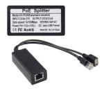 802.3af 48V to 5V 2.4A PoE Splitter with 1Gbps Switch