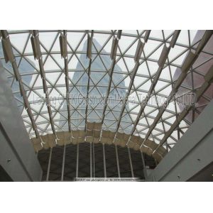 Wide Span High Strength Steel Roof Trusses Prefabricated Steel Structure