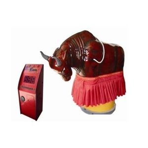 Deluxe Inflatable Mechanical Bull , Round PVC Inflatable Mat Mechanical Rodeo