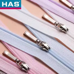 Nickel Free Nylon Zipper Zipper #3 one Way Separating Zipper Eco Friendly