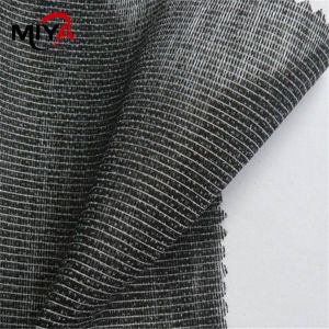 Polyester Viscose Warp Knitted Fusible Interlining Weft Insert PES Coating
