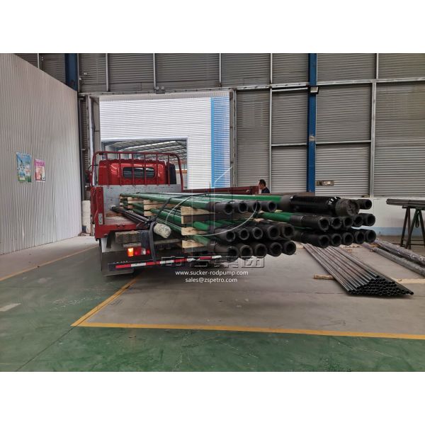 Buy Coalbed Gas Chrome Plated Barrel API 11AX Well Pump Tubing at wholesale prices
