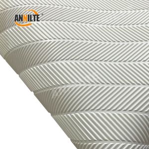 PVC pattern conveyor belt Wear-Resistant Rough Top conveyor belting in green/