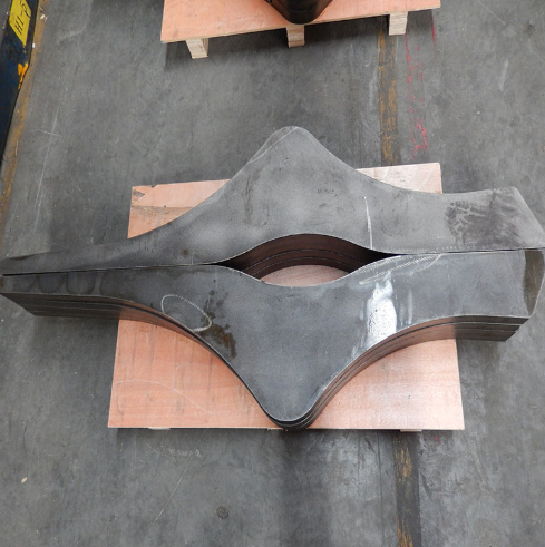 Custom Made High Tolerance Carbon Steel Stamping Exhaust Bracket for Motorcycle Parts