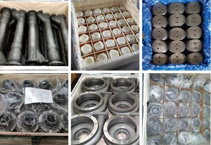 ASTM A536 80-55-06 Ductile Iron Casting Construction Machinery Parts Casting