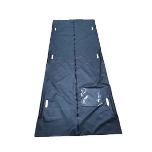 U Zipper 230*90 Pvc Body Bag With Cross