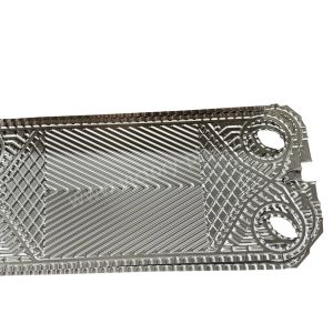 Gasketed Tranter Heat Exchanger Plates Chevron Pattern Design