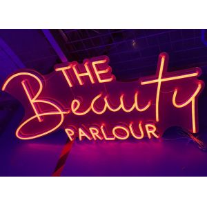 Acrylic 200cm Beauty Parlour Neon Signs LED Neon Flex Signs