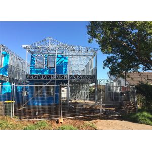 Prefabricated Rural Villa With Light Steel Frame , Quick Assemble Prefab Modular