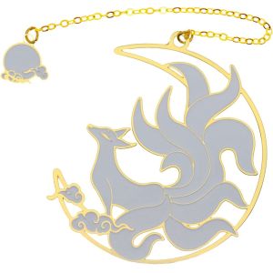 Flower Leaves Butterfly Silver Gold Plated Bookmarks Letterpress Gravure