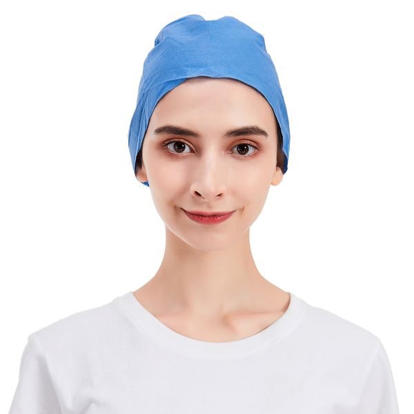 Buy Double Elastic Surgical Scrub Caps Disposable Consumable Medical Supplies Single at wholesale prices