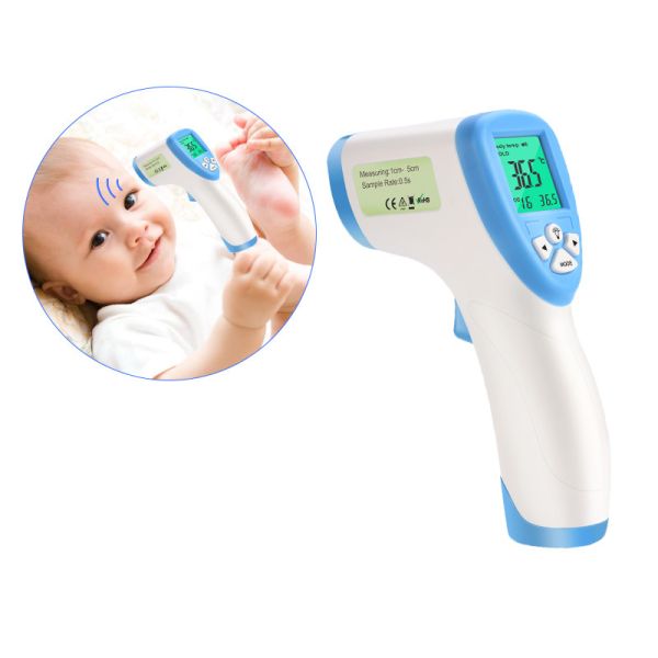 Buy Human Body Non Contact Ir Thermometer Laser Electronic Frontal Clinical at wholesale prices