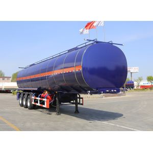 Steel Anti-Corrosion Lining Transport Truck Anton Oil Tank Semi-Trailer for Oil